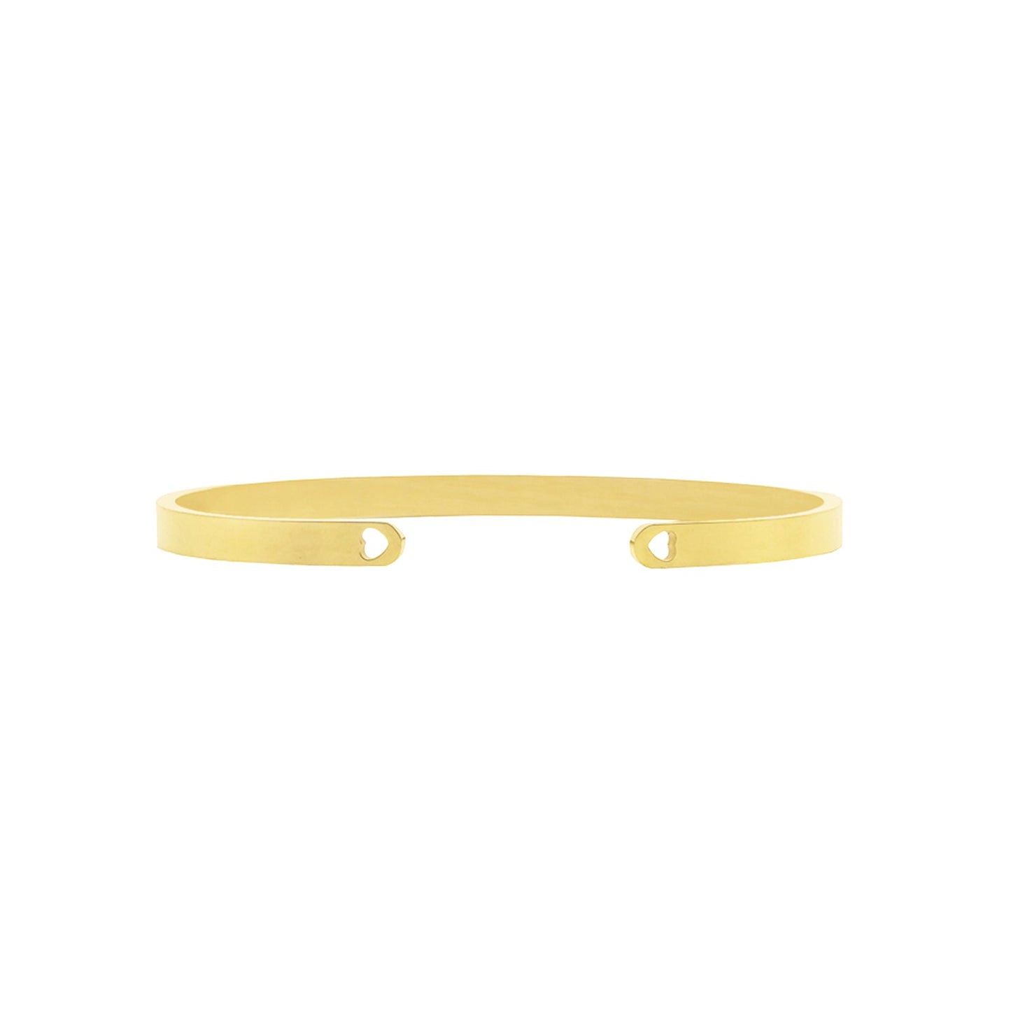 Carpe Diem Gold Cuff Mantra Band
