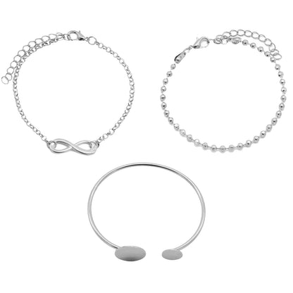 Varese Silver Bracelet Set