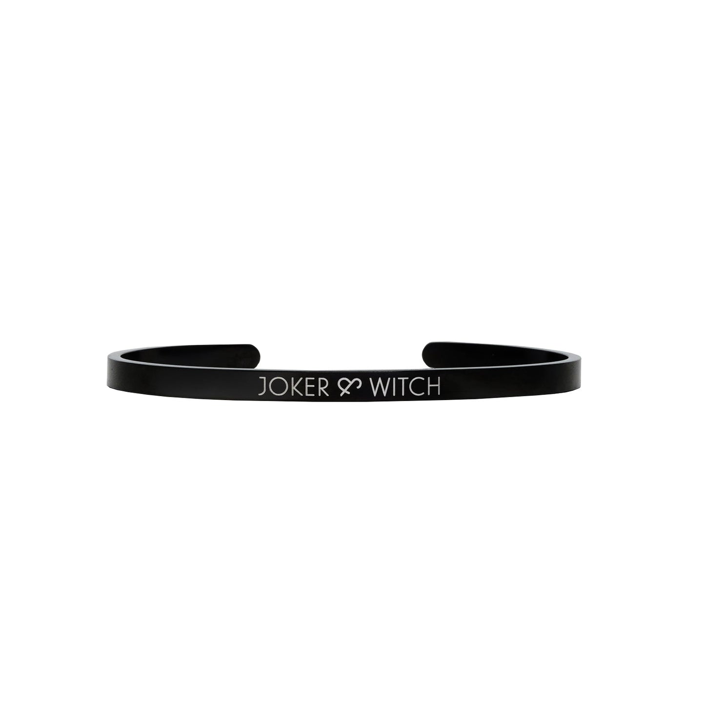 Joker & Witch Black Cuff Band
