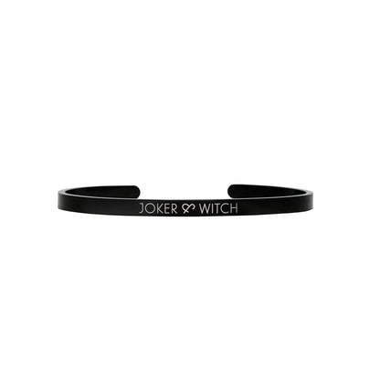 Joker & Witch Black Cuff Band