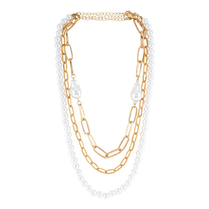 Triple Tallula Gold Layered Necklace