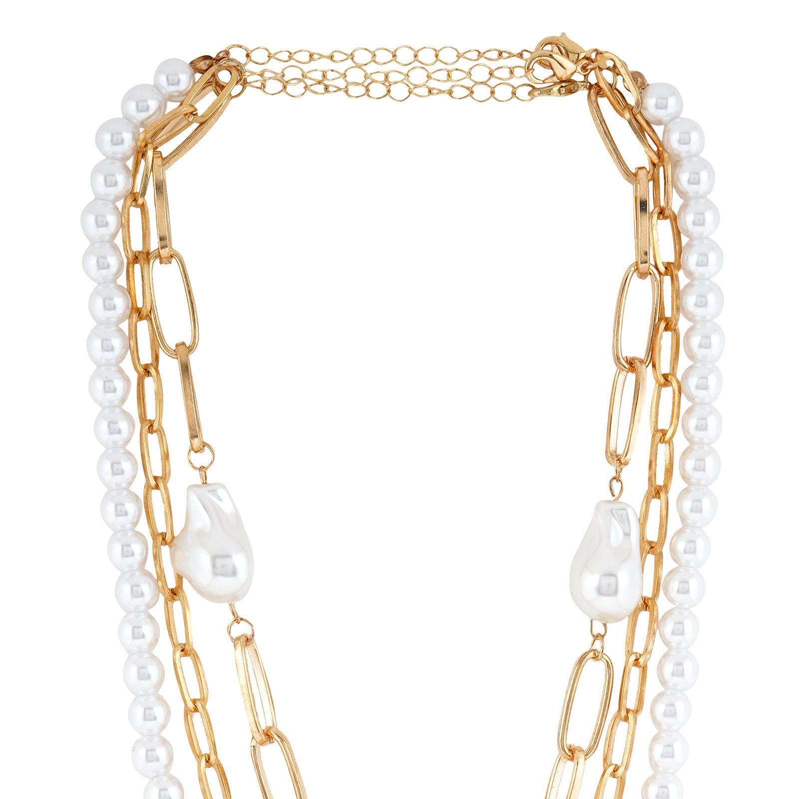 Triple Tallula Gold Layered Necklace