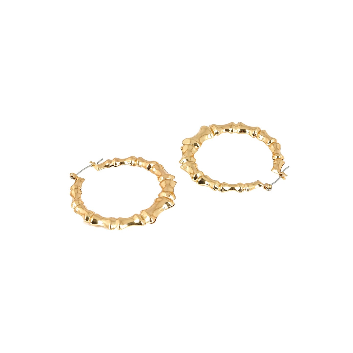 Em Gold Party Hoops