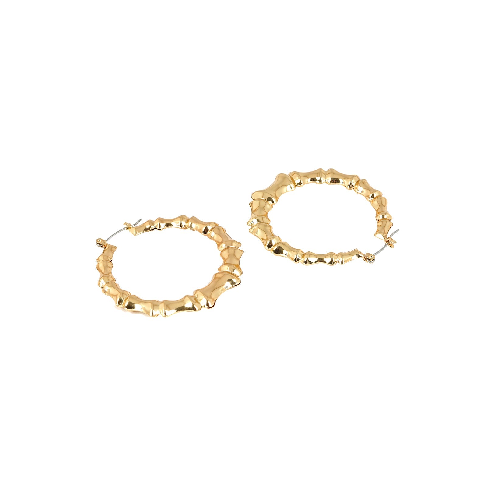Em Gold Party Hoops