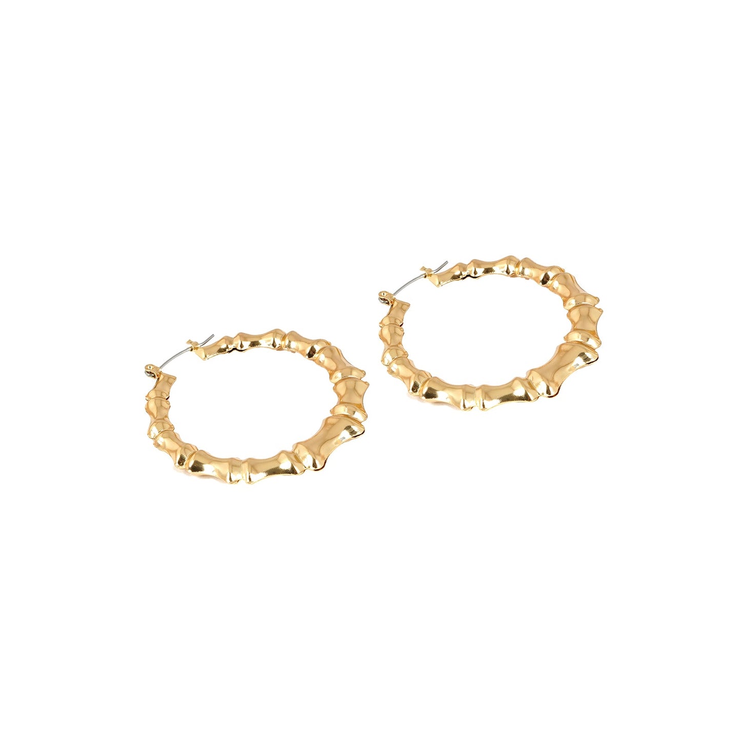 Em Gold Party Hoops