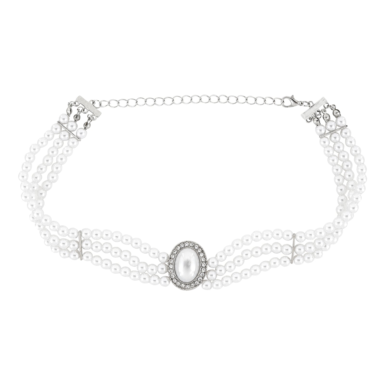 Riona Pearl Choker Necklace