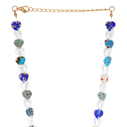 Elfie Heart Bead Necklace