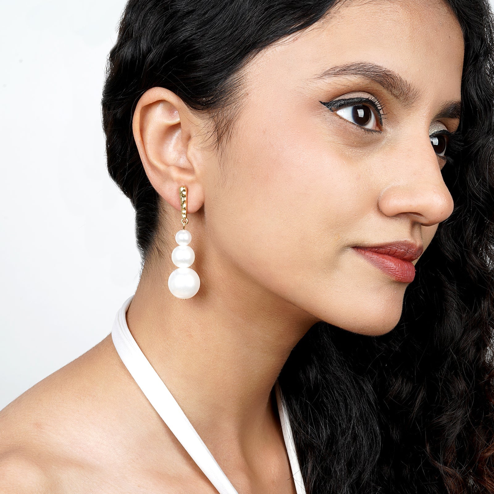 Wellyn Pearl And Charms Earring Set