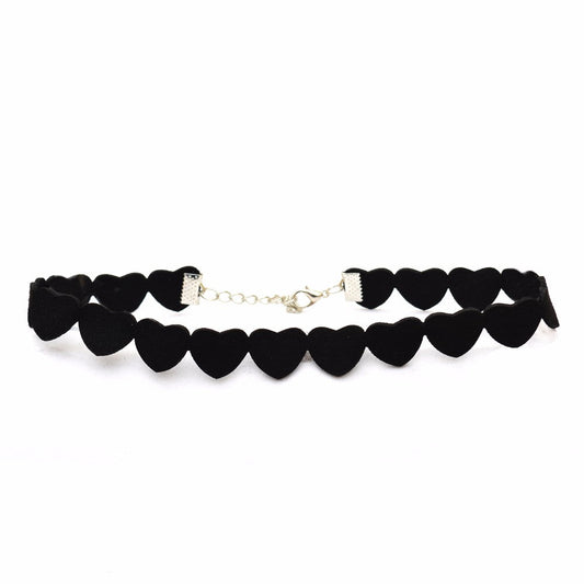 Black Heart Choker - Joker & Witch