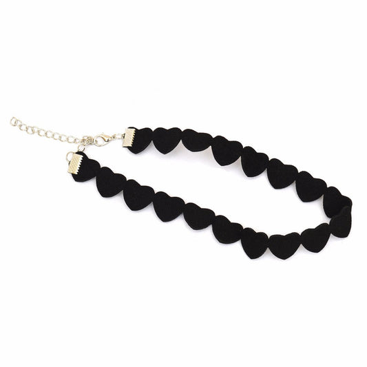 Black Heart Choker - Joker & Witch