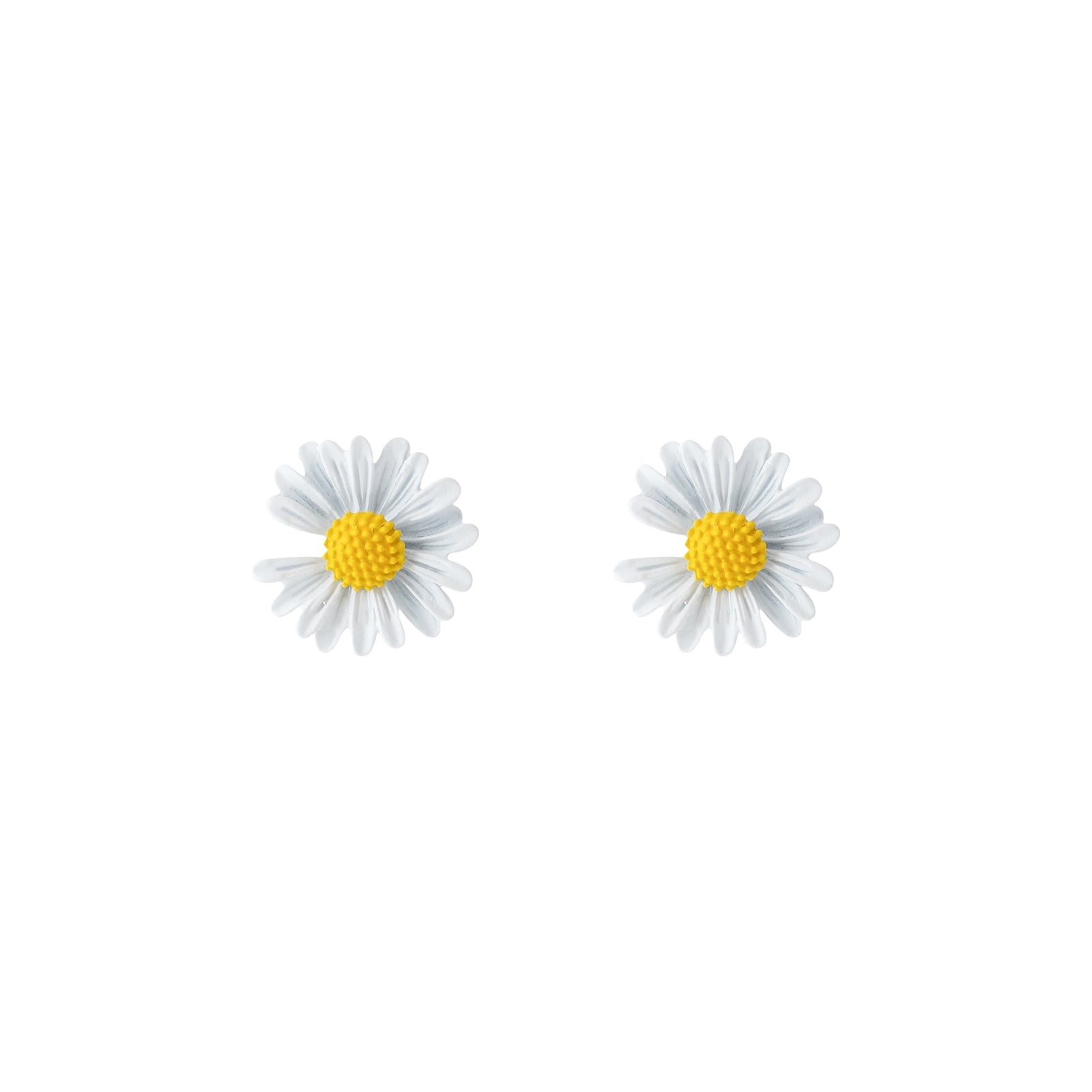 Merry Color Pop White Floral Earring