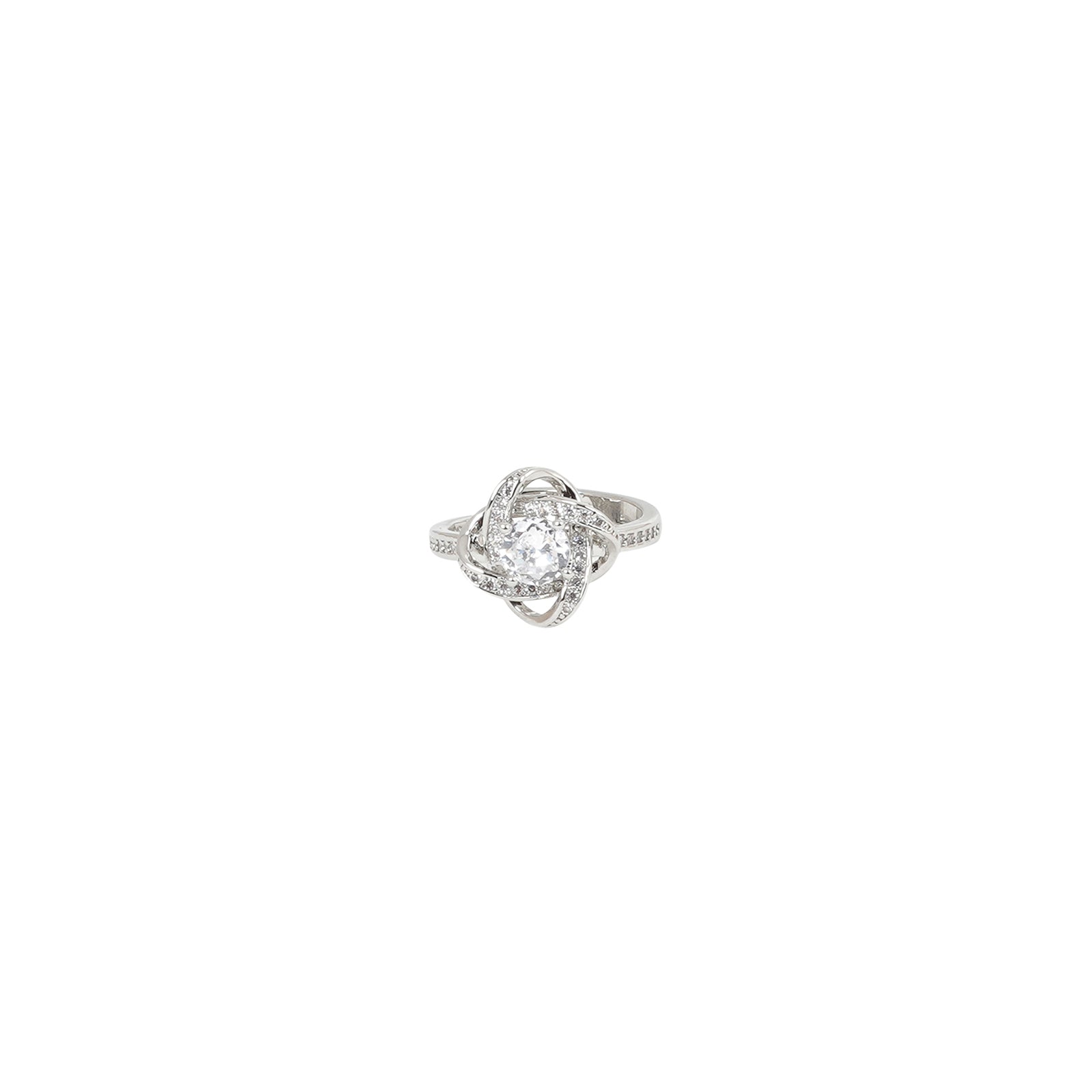 Piper Pretzel Silver Ring