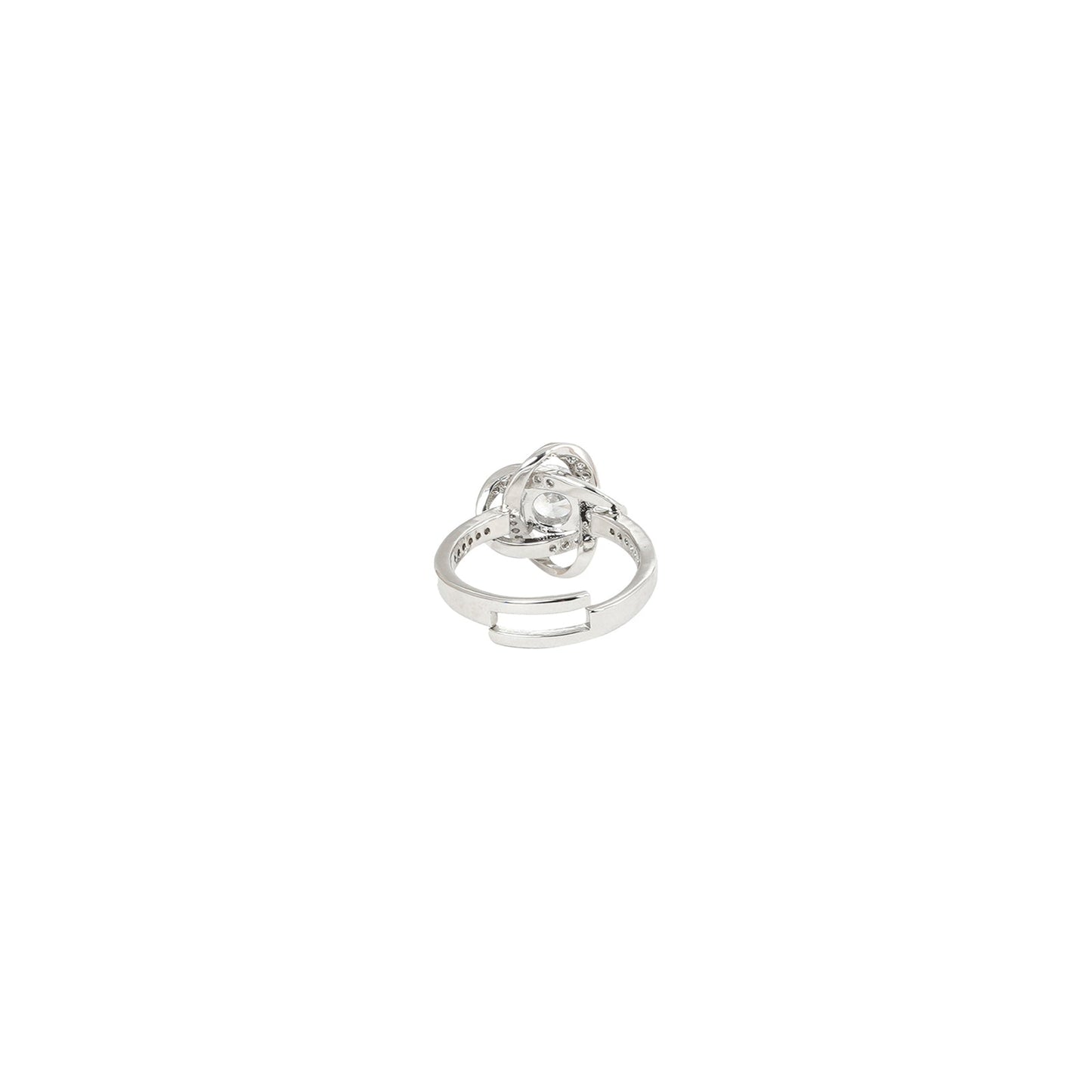 Piper Pretzel Silver Ring