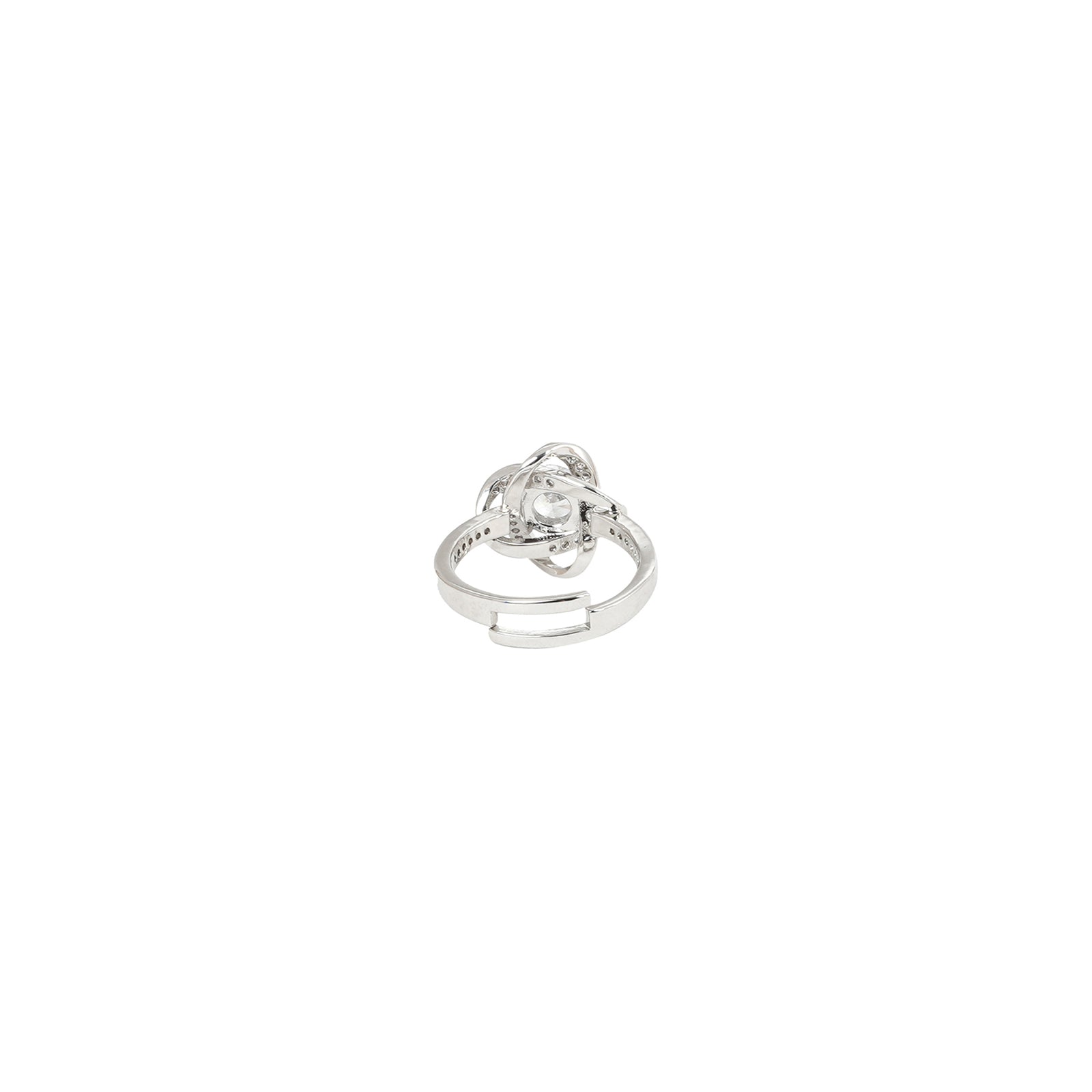 Piper Pretzel Silver Ring
