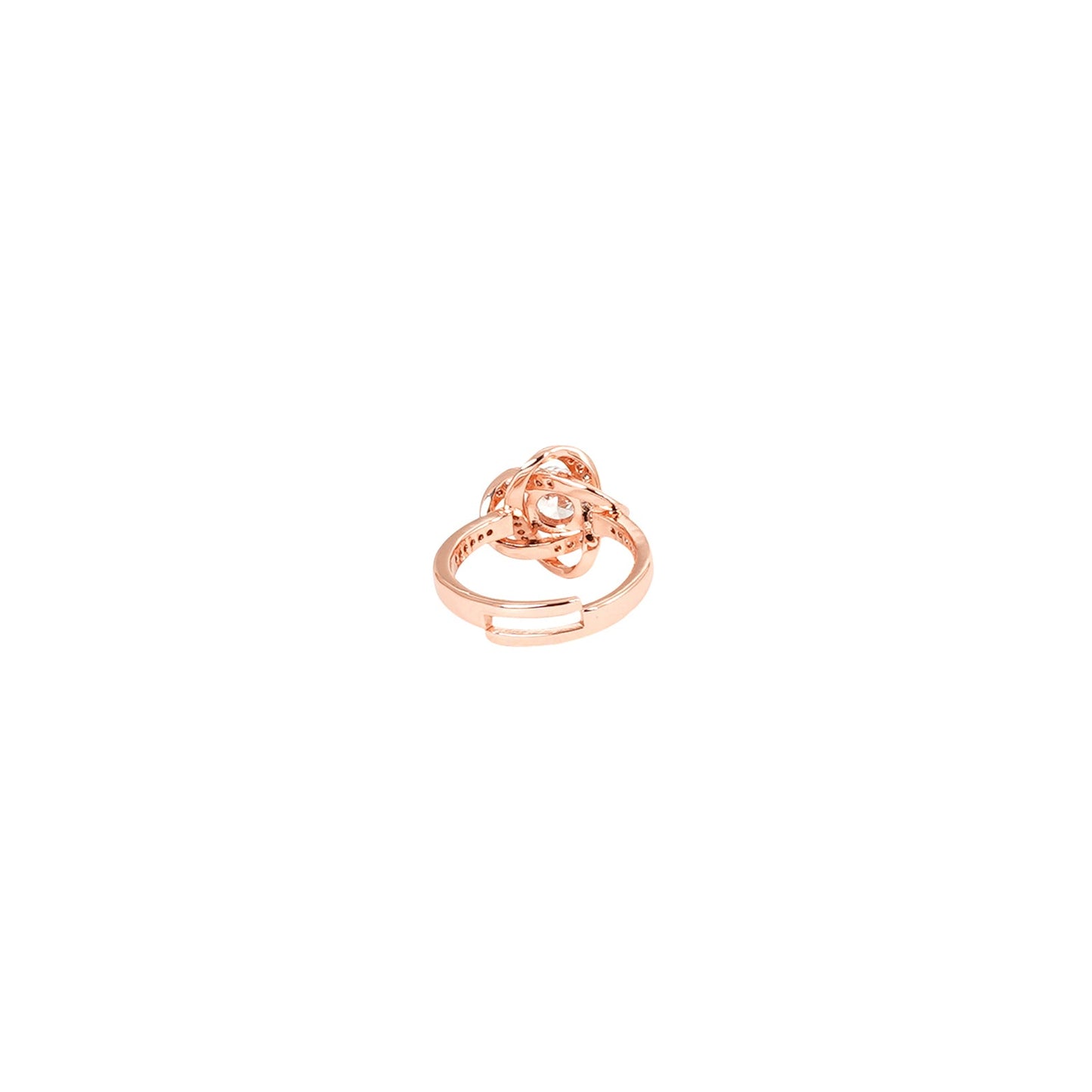 Piper Pretzel Rosegold Ring