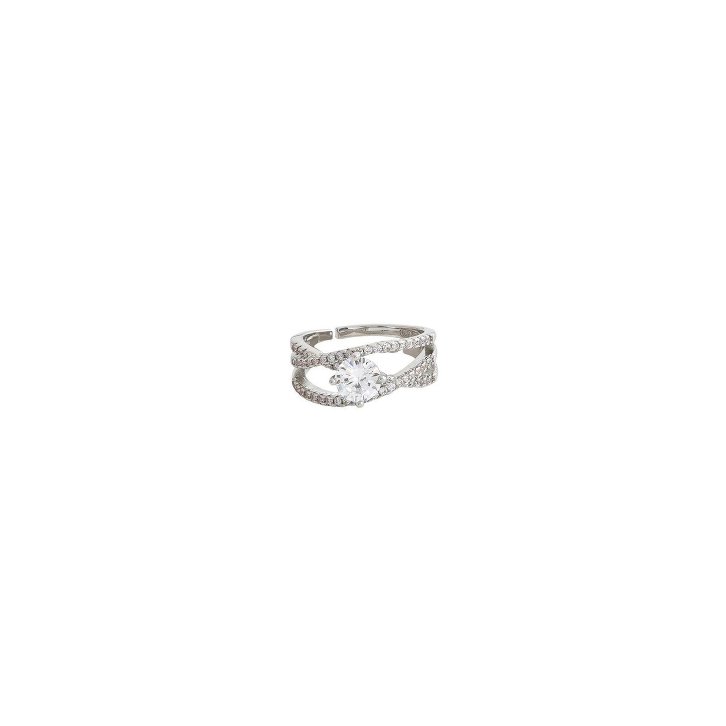 Evie Silver Ring