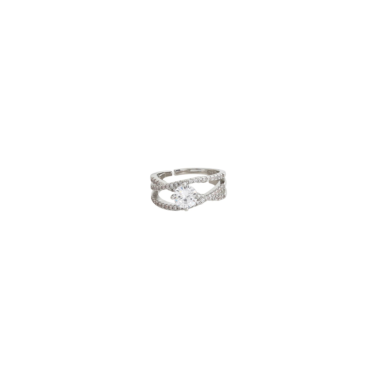Evie Silver Ring