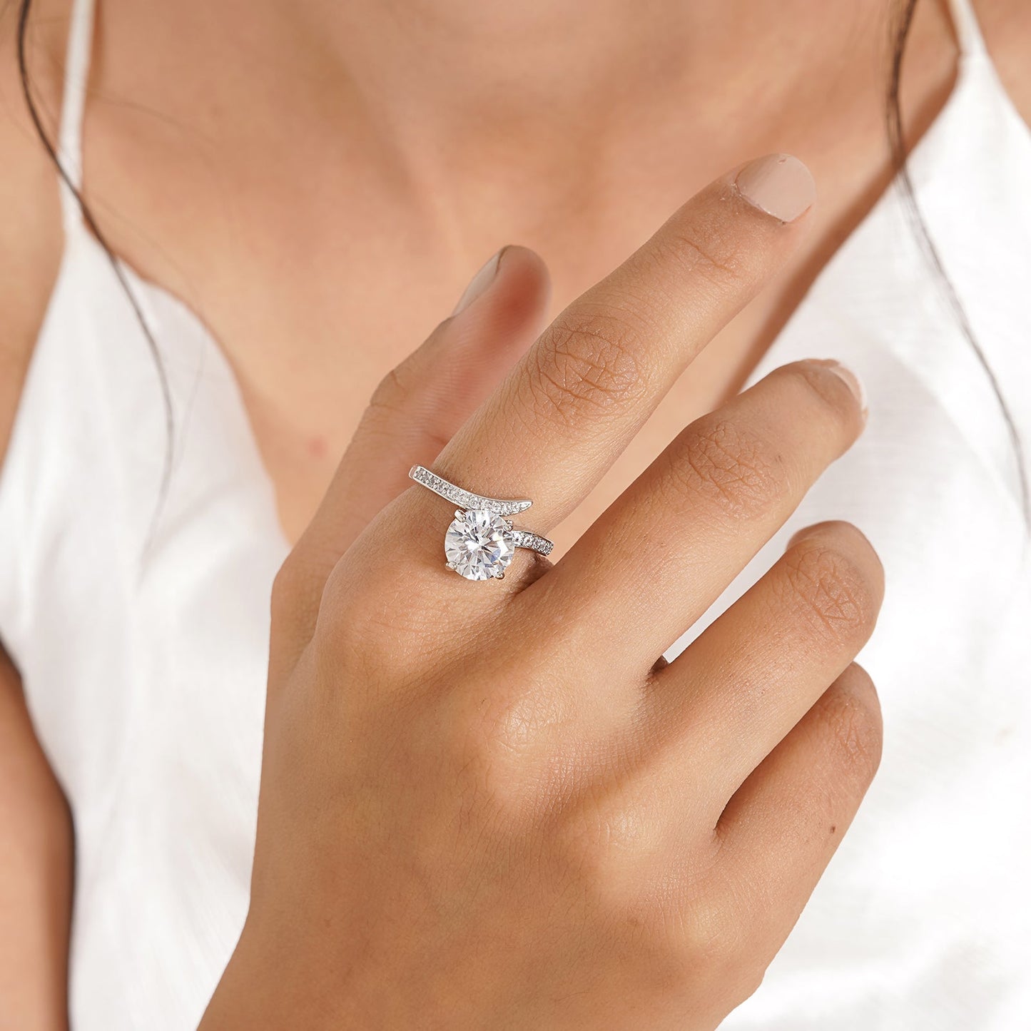 Posie Silver Ring