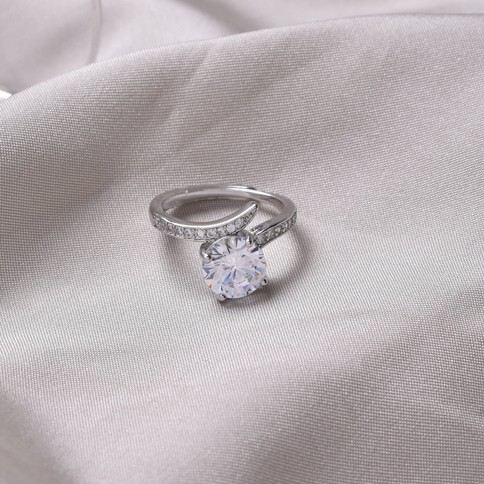 Posie Silver Ring