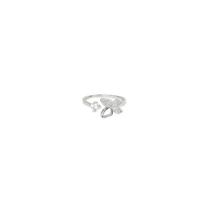 Truett Butterfly Silver Ring