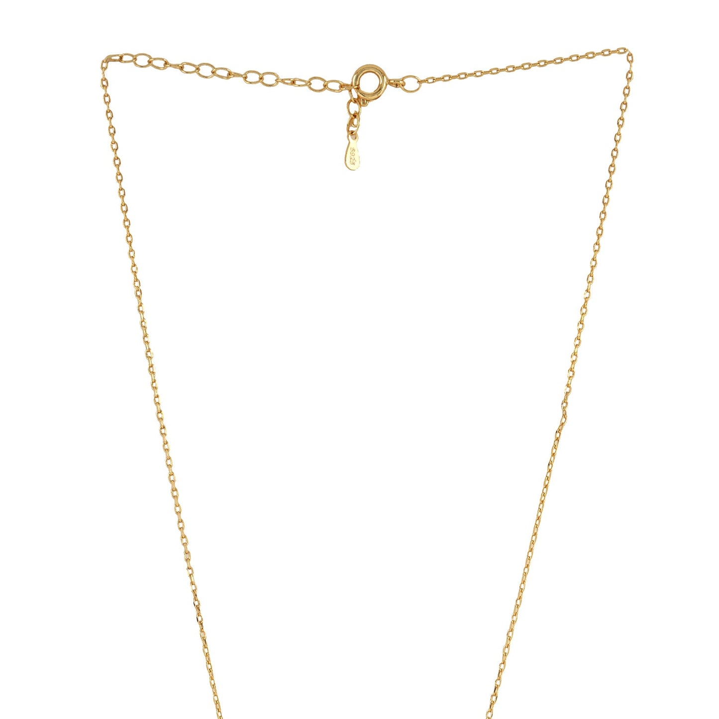 Kriss Kross Gold Necklace