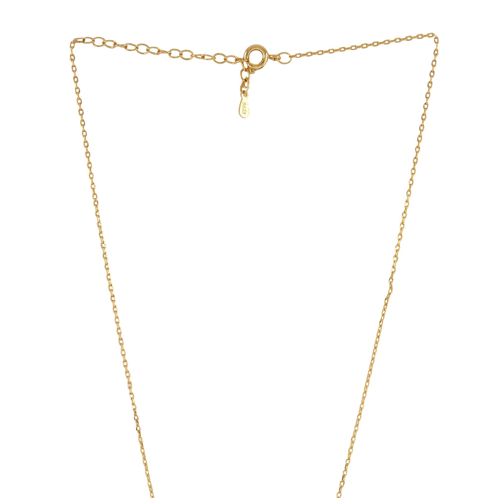 Kriss Kross Gold Necklace