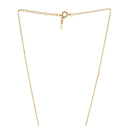 Kriss Kross Gold Necklace