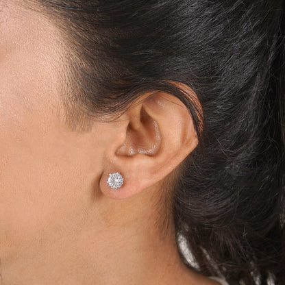 Eris Snowflake Rhinestone Earring