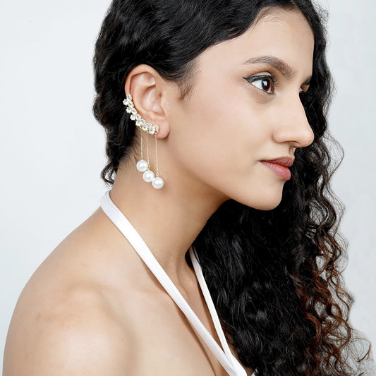 Maud Pearl Earring