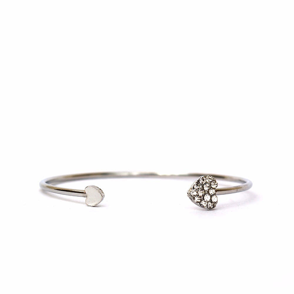 Silver Heart Bracelet - Joker & Witch