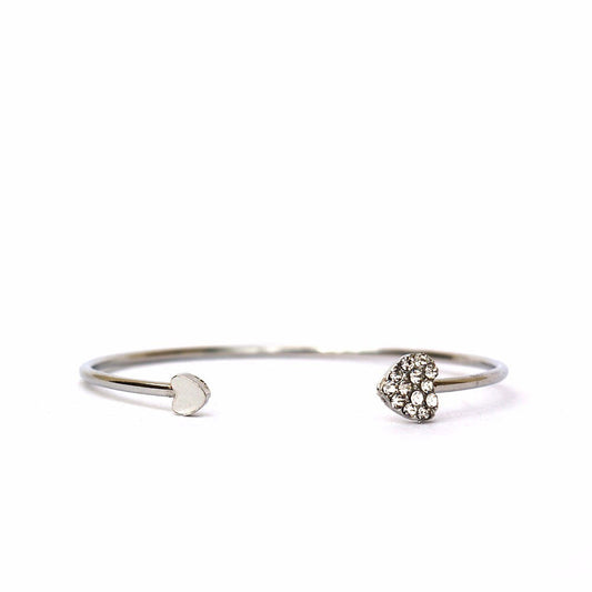 Silver Heart Bracelet - Joker & Witch