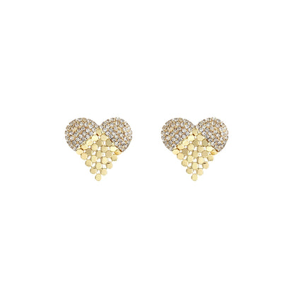 Park Gold Heart Earrings