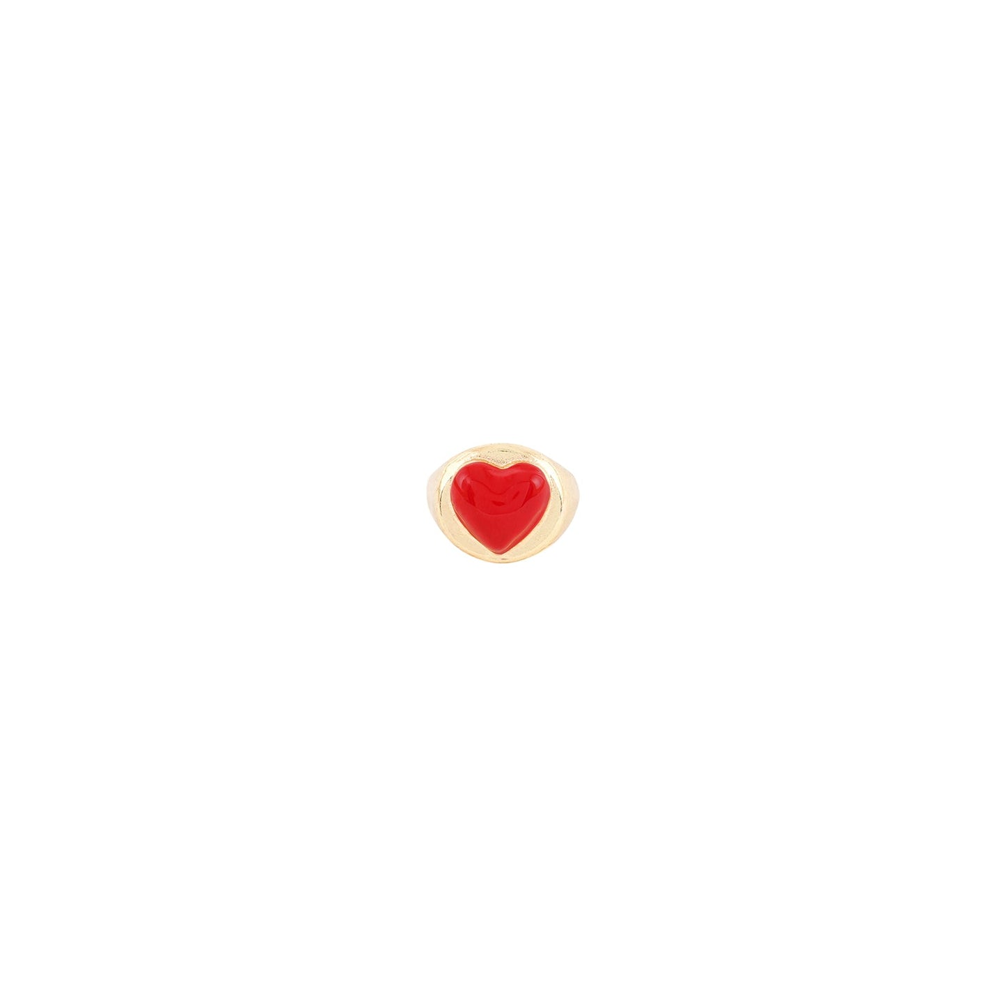 I Heart Red Colour Pop Ring