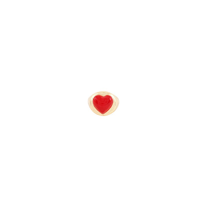 I Heart Red Colour Pop Ring