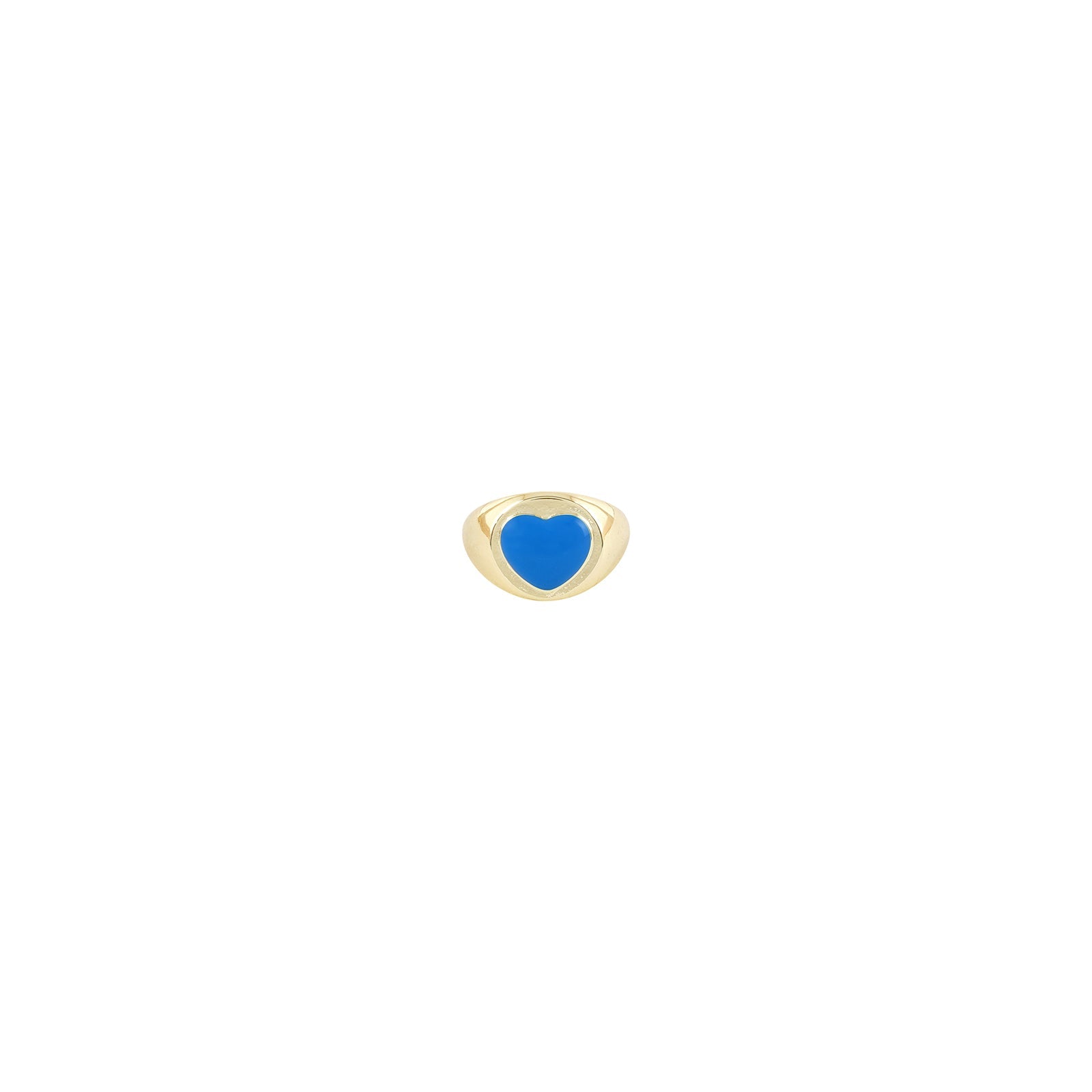I Heart Blue Colour Pop Ring