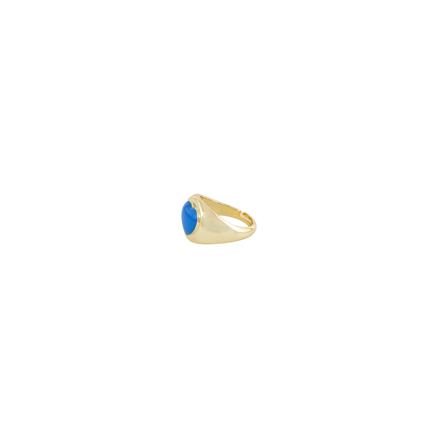 I Heart Blue Colour Pop Ring