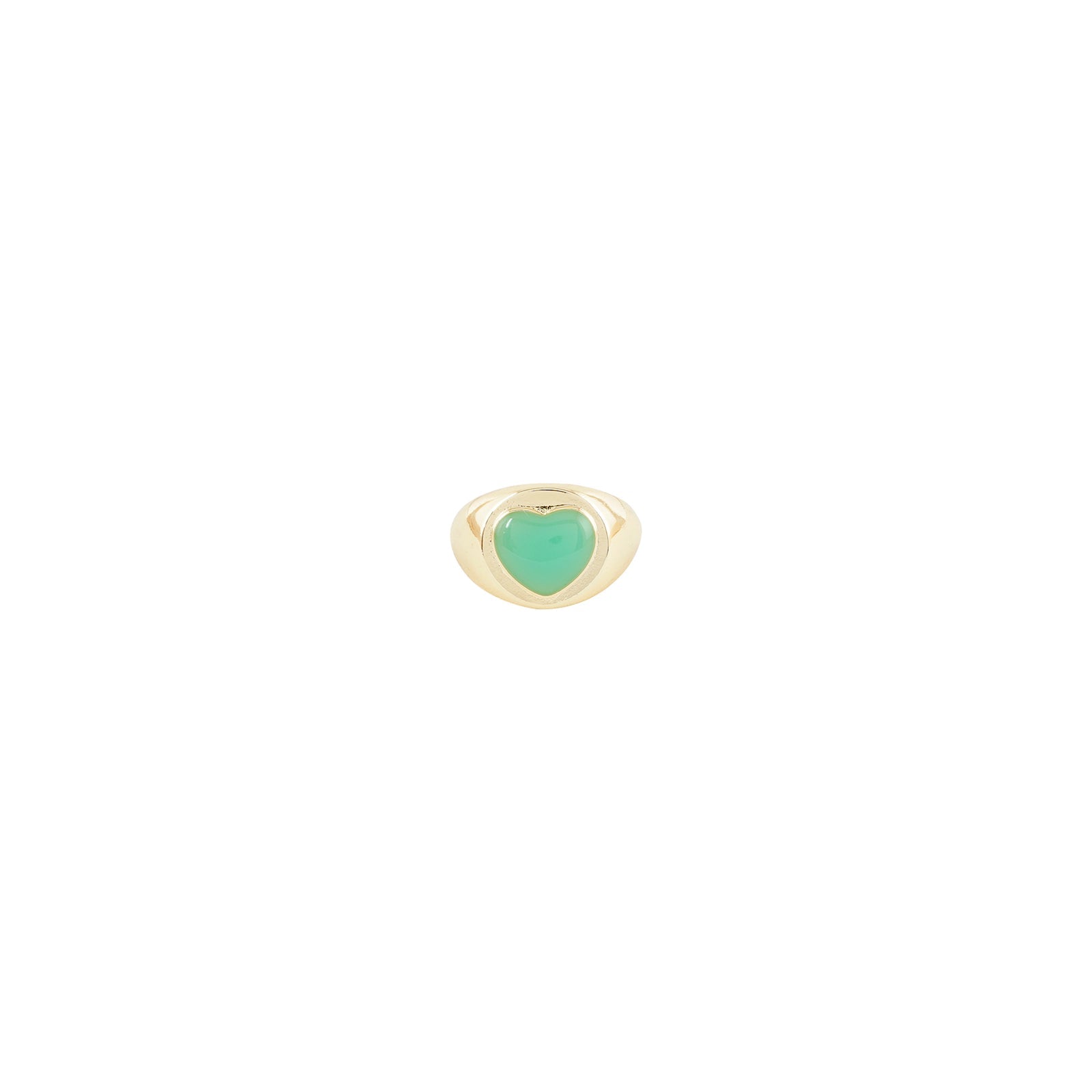I Heart Green Colour Pop Ring