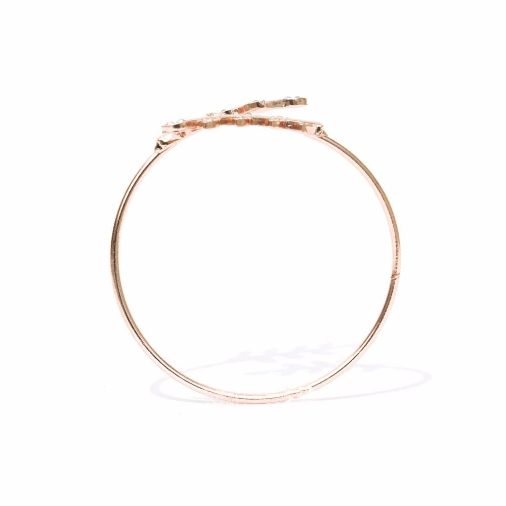 Grecian Leaves Rosegold Bracelet - Joker & Witch