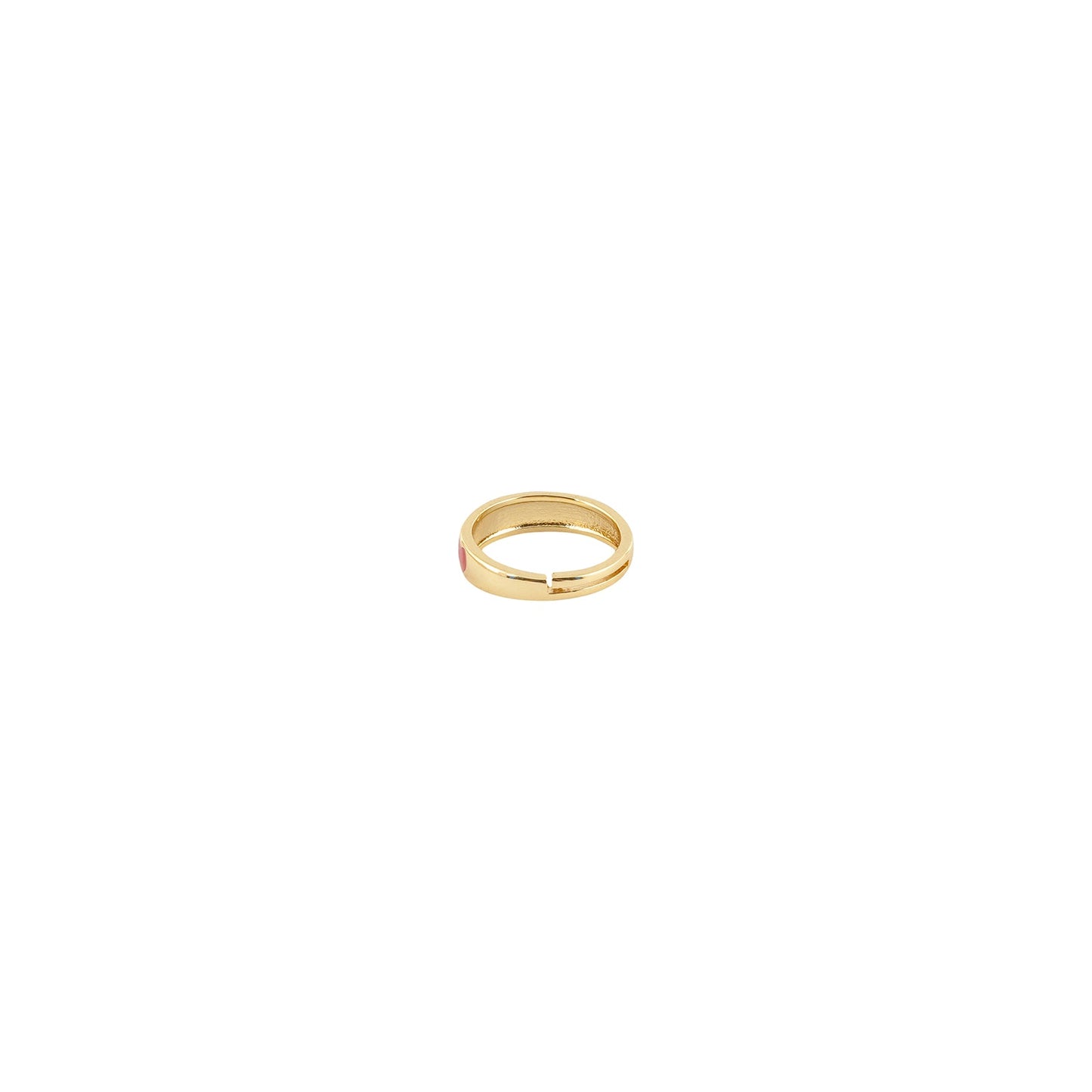 Cara Red And Black Multicolour Ring