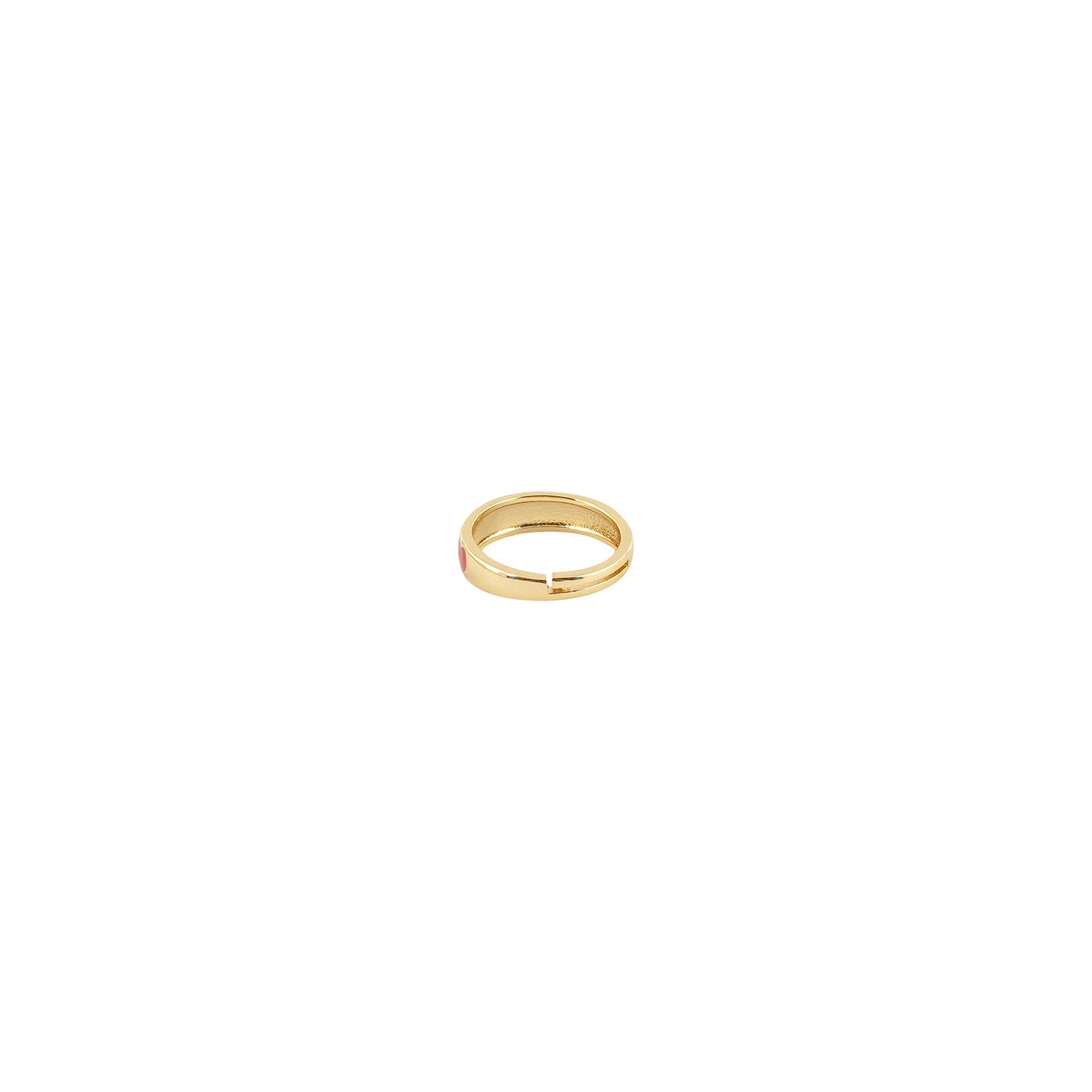 Cara Red And Black Multicolour Ring