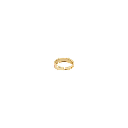 Cara Red And Black Multicolour Ring
