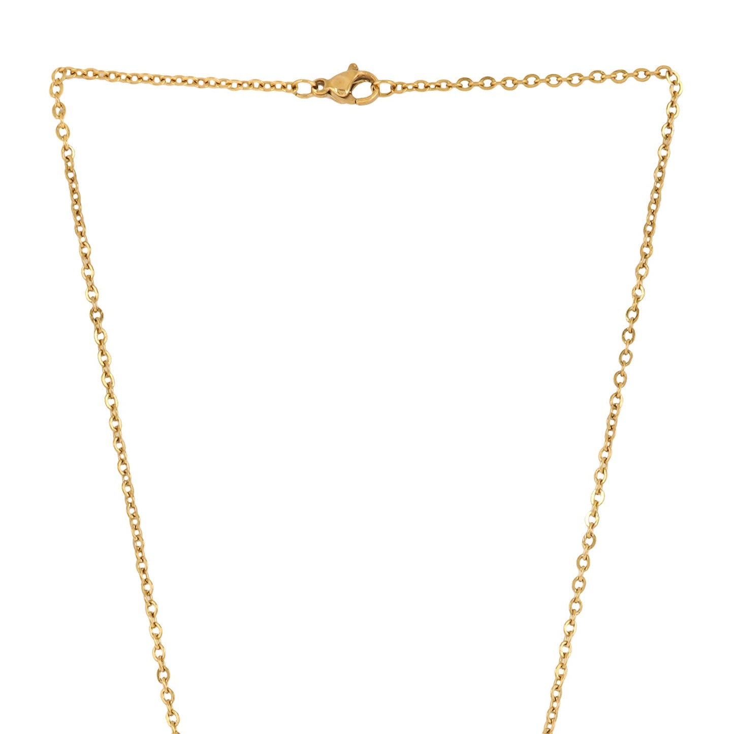 Zaria Black Butterfly Charm Necklace