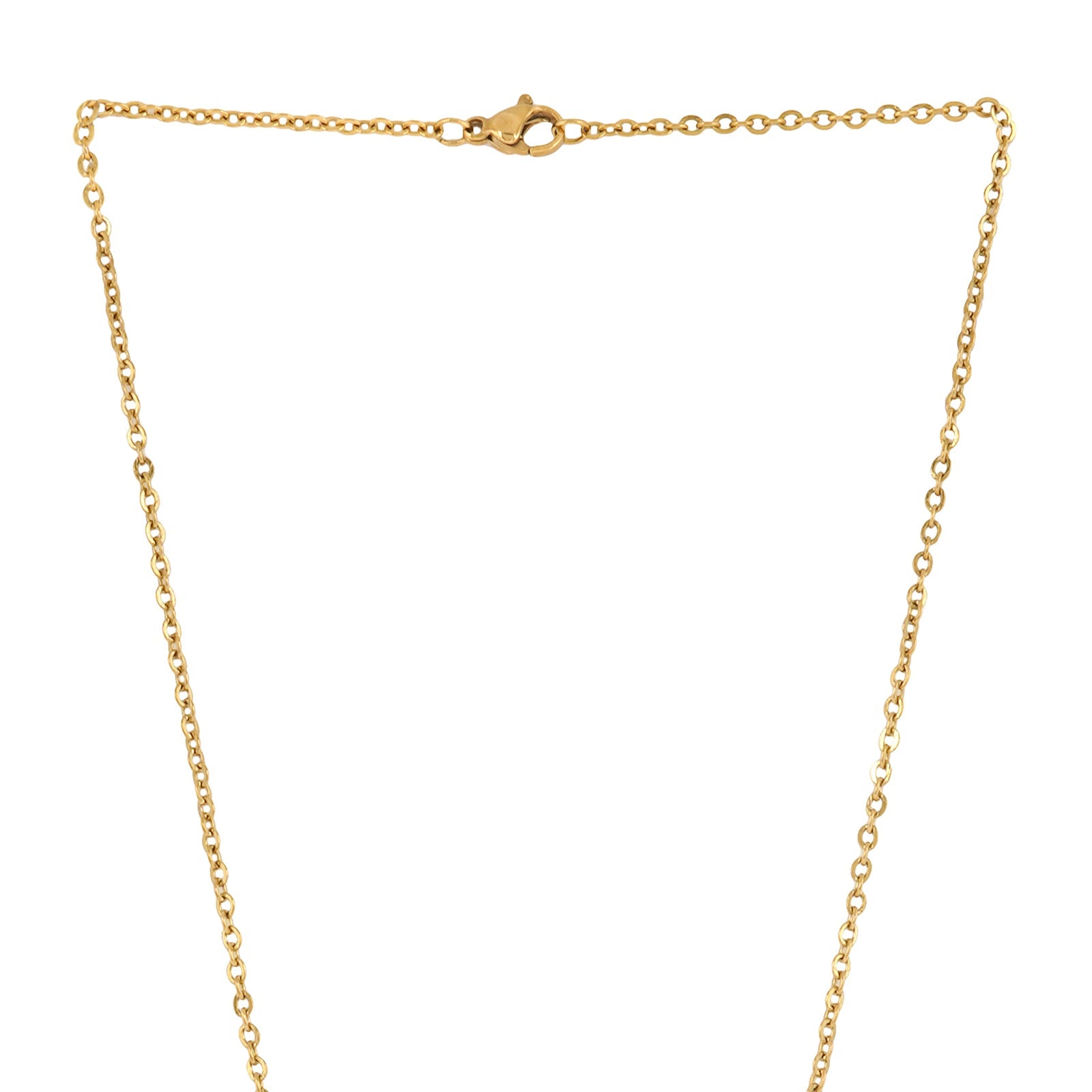 Zaria Black Butterfly Charm Necklace