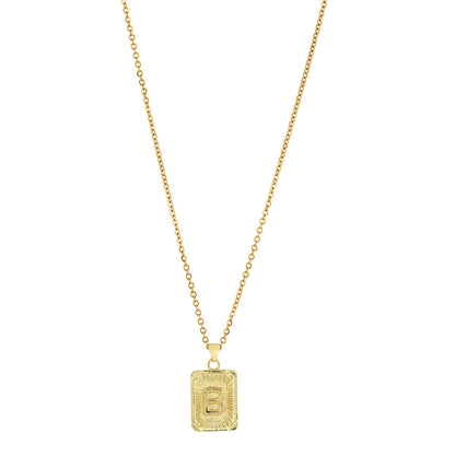 Daze Alphabet B Necklace