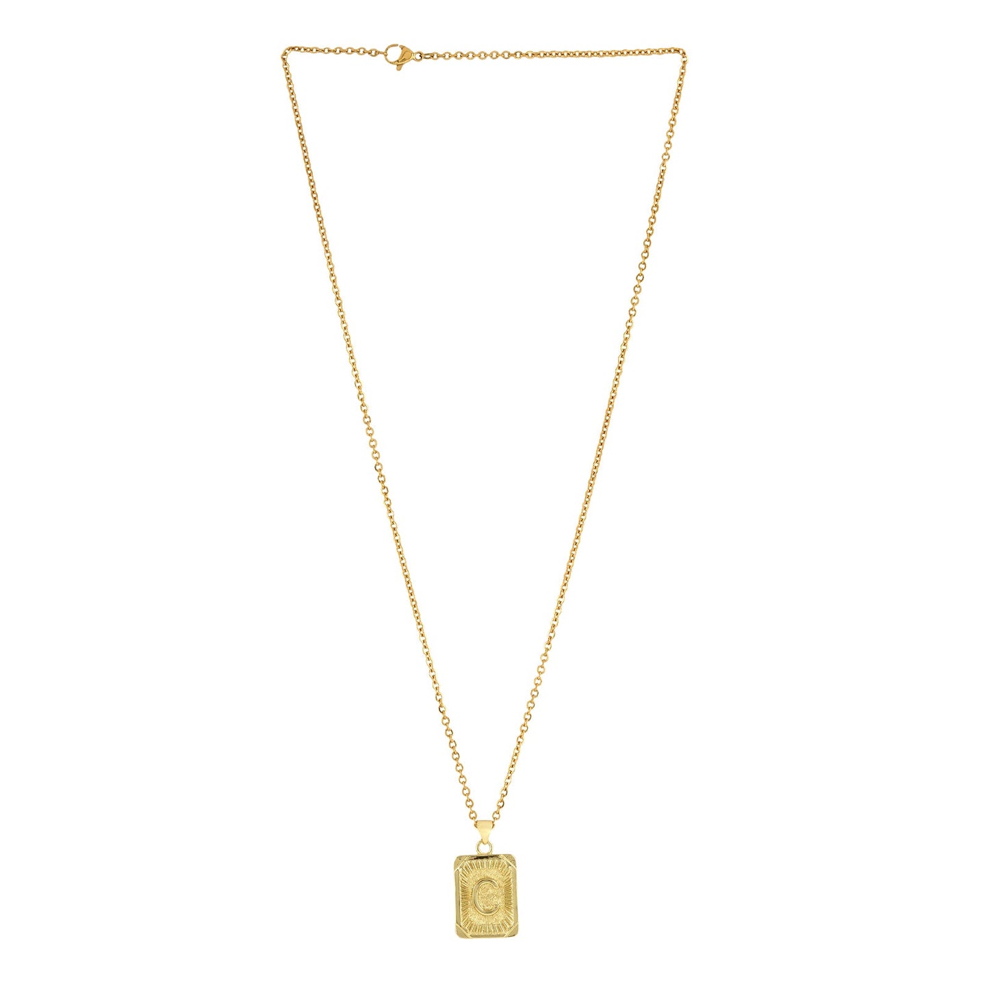 Daze Alphabet C Necklace