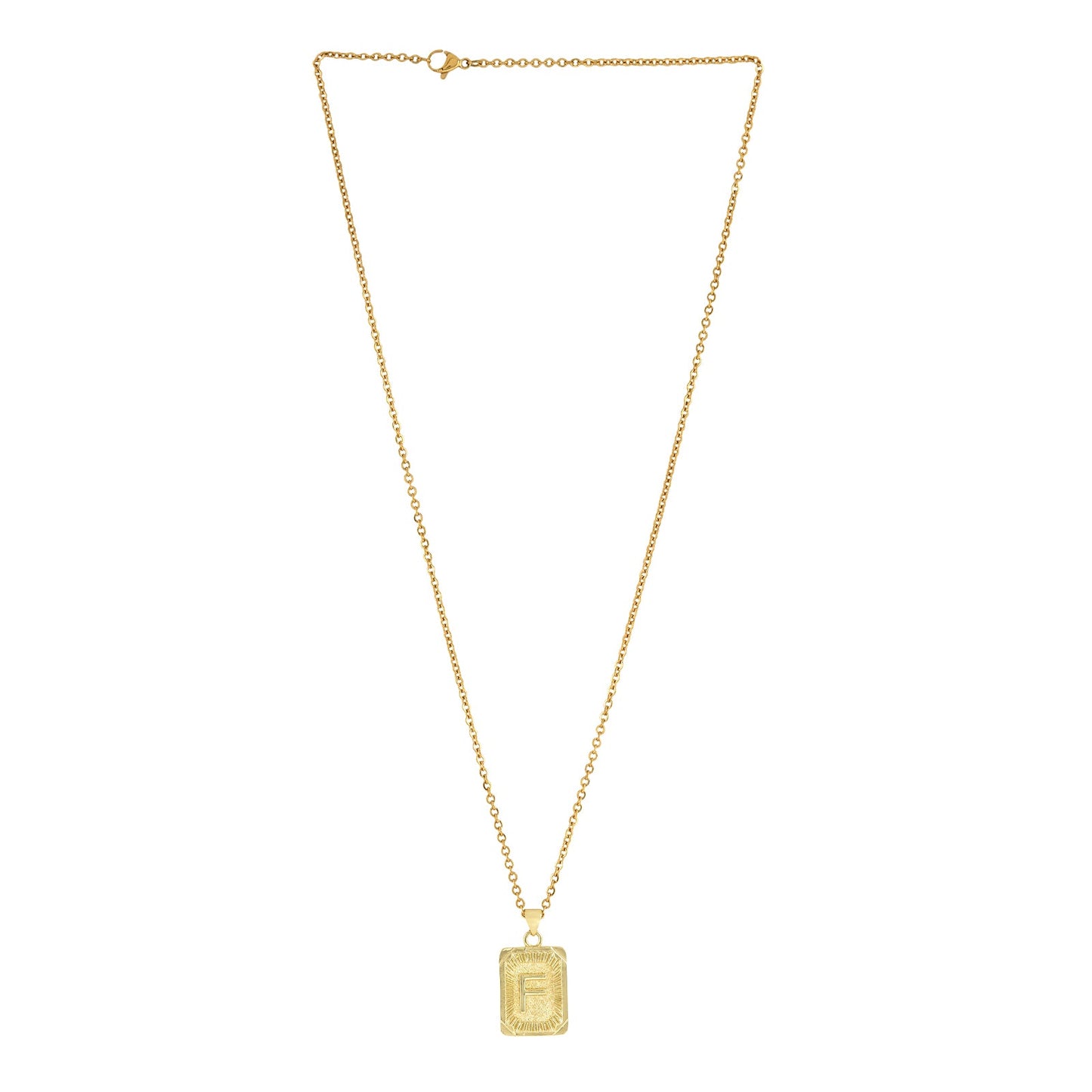Daze Alphabet F Necklace