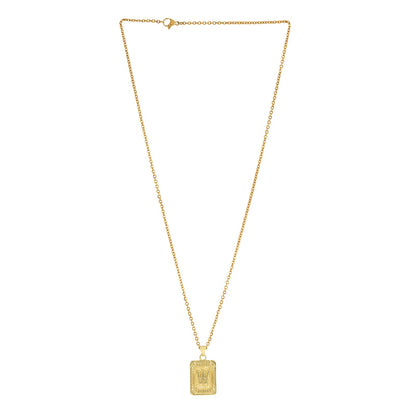 Daze Alphabet W Necklace