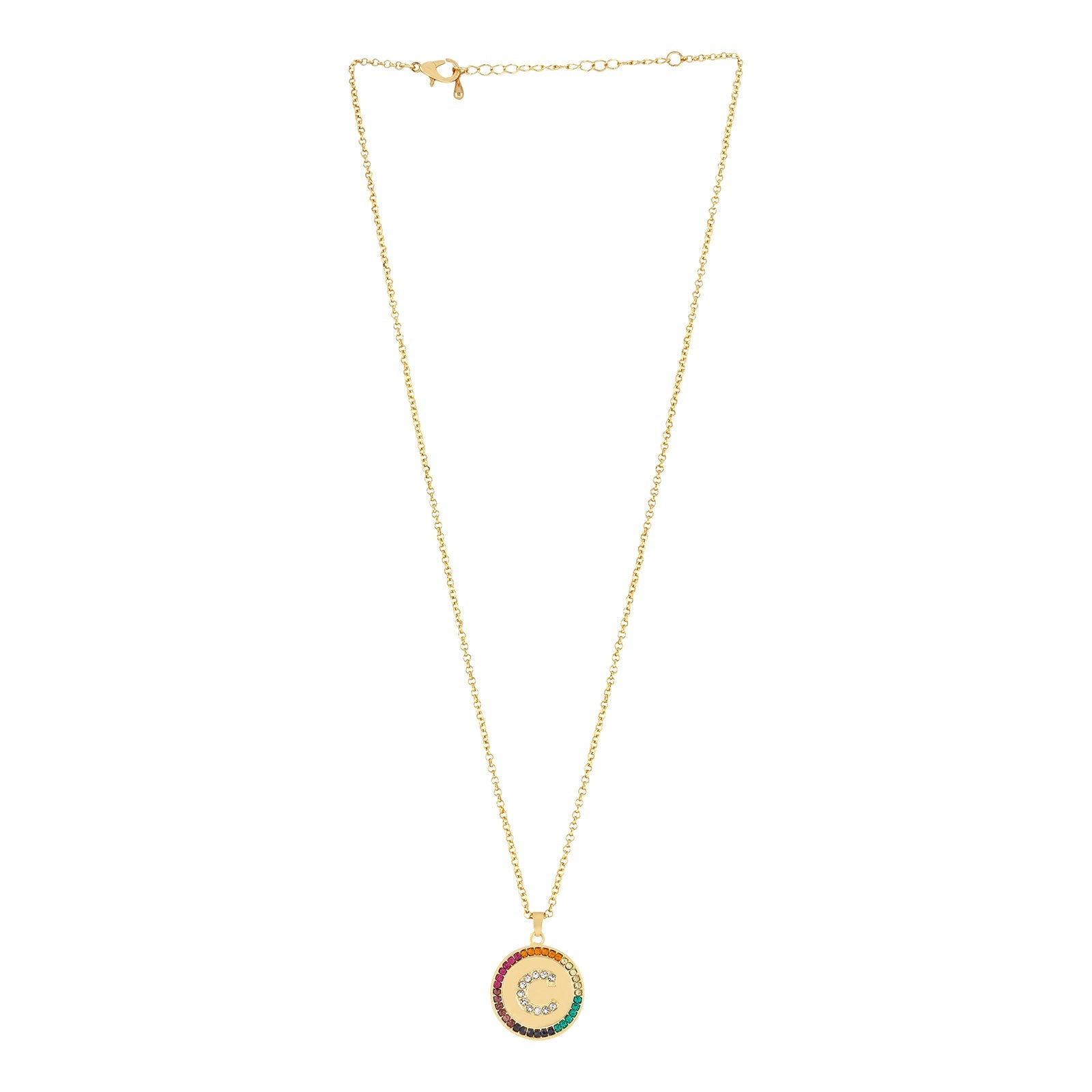 Starlet Alphabet C Necklace
