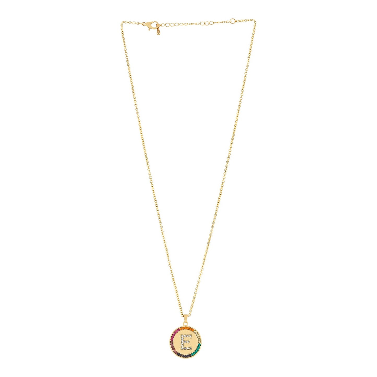 Starlet Alphabet E Necklace