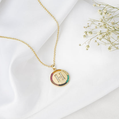 Starlet Alphabet H Necklace